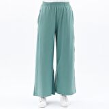 Kadın Oversize Fitilli Bol Paça Pantolon