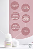 INCIA %100 Doğal Roll On Deodorant Hassas Ciltler İçin Ter Kokusu Önleyici Lekesiz 50 ml