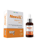 NEWVİT VİTAMİN D3 600 IU DAMLA