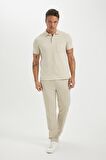 DeFacto Slim Fit Kısa Kollu Polo Tişört D0031AX24SMBG754