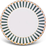 Karaca Linea New Year Yılbaşı Pasta Tabağı 19 cm Yeşil