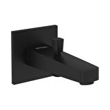 VitrA Root Square A4274036 Çıkış Ucu (El Duşu Çıkışlı), Mat Siyah