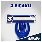 Gillette Mach3 Hybrid Tıraş Makinesi+Yedek Bıçak 8'li