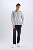 Modern Fit Polo Yaka Basic Düz Uzun Kollu Gömlek