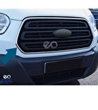 Ford Transit Krom Ön Panjur Çerçevesi 2 Parça 2013-2019 Arası Paslanmaz Çelik