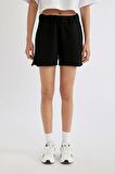 DeFactoFit Oversize Geniş Kalıp Sporcu Şort B8975AX24SMBK81