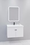 Avien 80 Cm Banyo Dolabı Cmr Led Aynalı - Boy Dolap Hariç