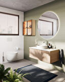 VitrA Suit A42814 Çanak Lavabo Bataryası, Üstten Kumandalı, Krom