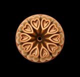 Amboss Ametist Döküm Kek Kalıbı Sarı AME-7722