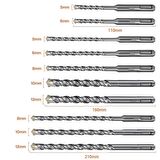 CAT DA03901 10 Parça Tungsten Karbür SDS-Plus Beton Matkap Uç Seti 