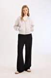 DeFacto Coool Wide Leg Eşofman Altı Beli Lastikli Geniş Bol Paça B3345AX25SPBK81