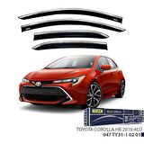 Toyota Corolla Hb Niken Kromlu Cam Rüzgarlığı 4lü 2019 ve Üstü