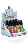Kolonya çeşitleri 12 li Sprey Başlıklı 60 ml Stand