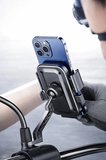 Xy-089 Motosiklet & Bisiklet Ayna Baglantılı Telefon Tutucu