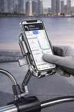Xy-089 Motosiklet & Bisiklet Ayna Baglantılı Telefon Tutucu