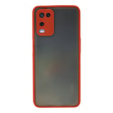 Oppo A54 4g Kılıf Montreal Silikon Kapak - Kırmızı
