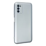 Samsung Galaxy A03s Kılıf Nano İçi Kadife Silikon - Sky Blue