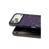 Onegif Apple Uyumlu İphone 17 Pro Max Bright Simli Kapak - Derin Mor