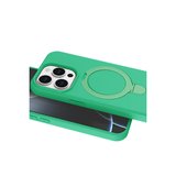 Apple İphone 14 Pro Max Regal Magsafe Standlı Kapak - Yeşil