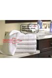 1 Adet Ultra Lüks Elite Dama Desen Otel Banyo Havlusu 70x140 650gr