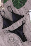 Angelsin Üçgen Bikini Altı Siyah