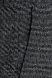 Siyah Desenli Regular Fit Kumaş Pantolon | 44