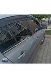 Renault Megane 2 Krom Aksesuar Seti 2 Parça Paslanmaz Çelik SEDAN (Cam Çıtası + Ön Panjur)