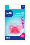 Wee Baby Akide Damaklı Emzik No:1 - Pembe