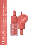 Uzun Süre Kalıcı ve Hafif Formüllü, Kadife Bitişli Tint Peripera Ink Airy Velvet (3 Cartoon Coral)