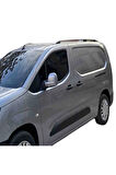 Citroen Yeni Berlingo Tavan Çıtası Uzun Şase 2019 2020 2021 2022 2023 2024 Paslanmaz Aluminyum