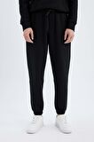 DeFacto Regular Fit Eşofman Altı Cepli Beli Bağcıklı Lastikli Paça B6155AX24AUBK81