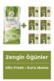 Yetişkin Köpek Maması 15 Kg + Tavuk Etli Fresh X 6