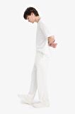 DeFacto Bol Rahat Kesim Wide Leg Üç Cepli Geniş Paça Pamuklu Yazlık Pantolon F0606AX25SPER83