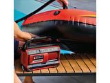 Einhell PRESSITO 18/25 Power X-Change Akülü Hava Kompresörü (18 V, Maks. 11 Bar, 3-parçalı Adaptör Seti dahildir, 71 cm Yüksek Basınç Hortumu ve 1.6m Düşük Basınç Hortumu dahildir, Akü dahil değildir)
