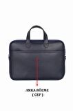 Case Club Macbook Air Pro 13.3" & 14" Inç Uyumlu Lacivert Laptop Evrak Çantası