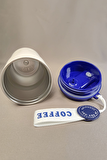 316 L Çelik Mavi 420 ml Kahve El Termos Mug cin486mv