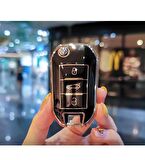 Peugeot 208 301 307 308 508 2008 3008 Partner Van Sustalı Anahtar Koruma Kılıf 2.Resime Bakınız