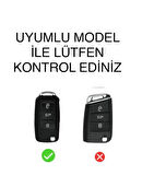 Golf 6 Tiguan Jetta Scirocco Polo Caddy Passat Karbon Anahtar Koruma Kılıfı 2.Resime Bakınız Lütfen