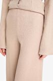 DeFacto Wide Leg Esnek Belli Geniş Paça Bürümcük Pantolon F0057AX25SPBG210