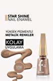 Flormar Metalik Parlak Oje - Star Shine Nail Enamel - 002 Famous-8690604564125