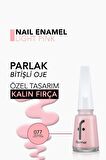 Flormar Klasik Parlak Bitişli Yüksek Pigmentli Oje-nail Enamel- 077 Lıght Pınk New- 8682536035743