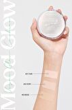 Doğal Işıltı Sağlayan Vegan Cushion Peripera Mood Vegan Glow Cushion (3 Beige) SPF50+ PA++++
