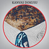 Mustafa Kemal Atatürk'ün Yağlıboya Görünümlü Portre Çizimi Dekoratif Kanvas Tablo-DD-81