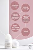 INCIA %100 Doğal Roll On Deodorant Hassas Ciltler İçin Ter Kokusu Önleyici Leke Yapmayan 50 ml
