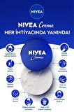 NIVEA Creme 75ml, Yoğun Nemlendirici, Bakım Yapan Koruma, Eucerit, Yumuşak Cilt, El Yüz Vücut, X2 Adet