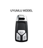 Audi A6 A5 Q7 S4 S5 S7 A4 B9 A41 4m 8w Q5 Tt Tts Rs 8s Karbon Anahtar Koruma Kılıfı 2.Resime Bakınız