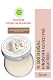 INCIA %100 Doğal Tüm Vücut İçin Butter Yoğun Nemlendirici Krem Hindistan Cevizli Organik Vegan 50 ml