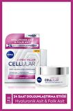 Nivea Cellular Expert Filler Yoğun Yaşlanma Karşıtı Gündüz Bakım Yüz Kremi 50ml, Spf15, Hyaluronik Asit