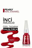 Flormar Oje Yeni Maxi Brush Pearly Pl074 Red Attraction 9053038