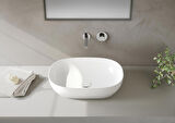 VitrA Outline 5995B403-0016 Oval Lavabo, VitrA Clean, 60 cm, Beyaz